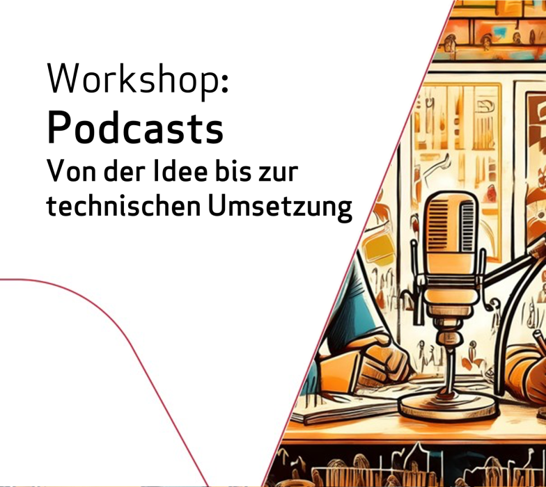 Coverbild - Workshop zur Gestaltung von Podcasts