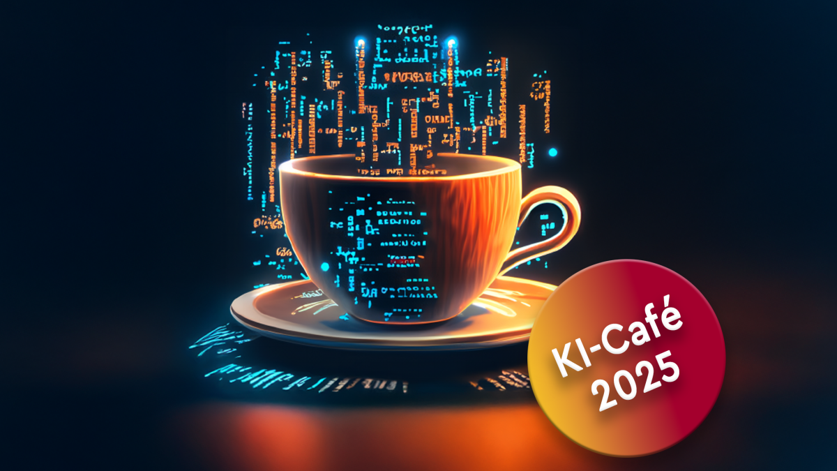 Logo des Veranstaltungsformates KI-Café 2025